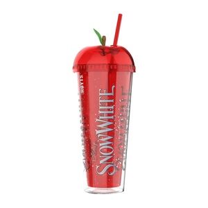 Snow White 2025 Glitter Apple Dome Lid Tumbler